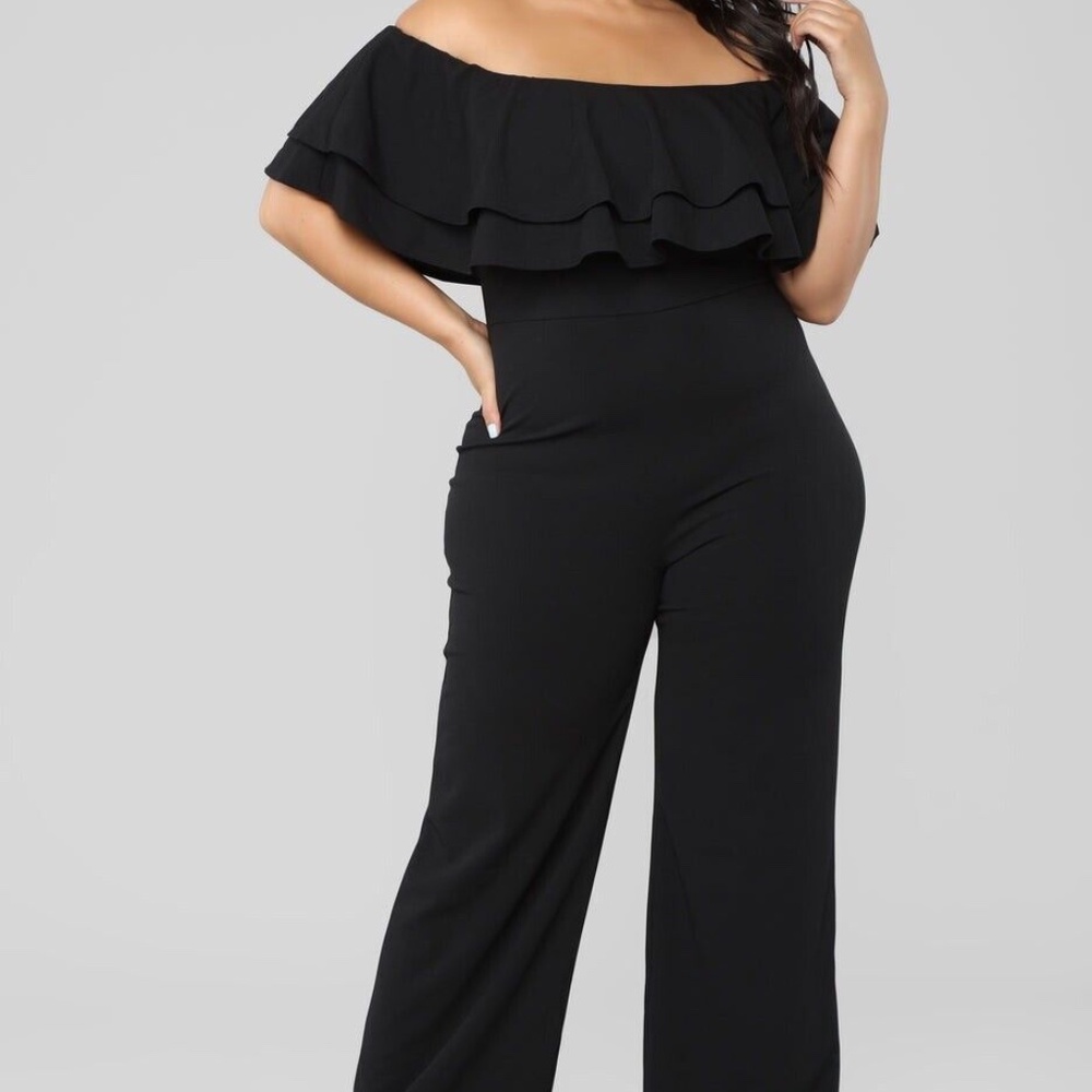 Ready to Ruffle Jumpsuit by Fashion Nova